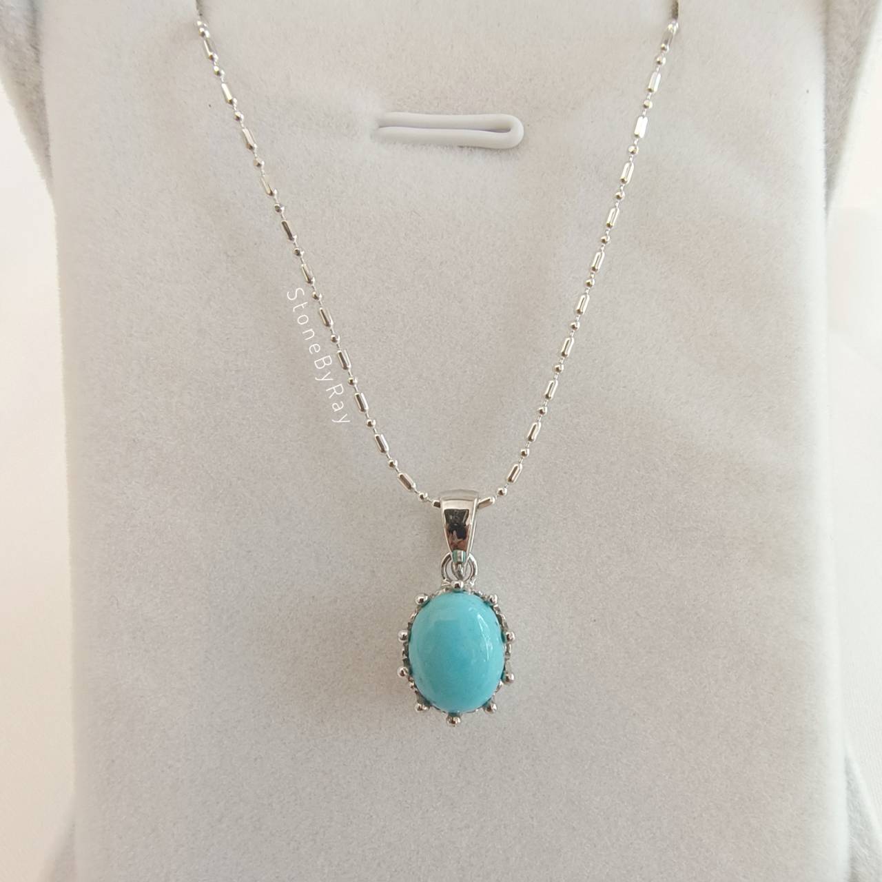 สร้อยคอเงินจี้หินเทอร์ควอยส์ Turquoise