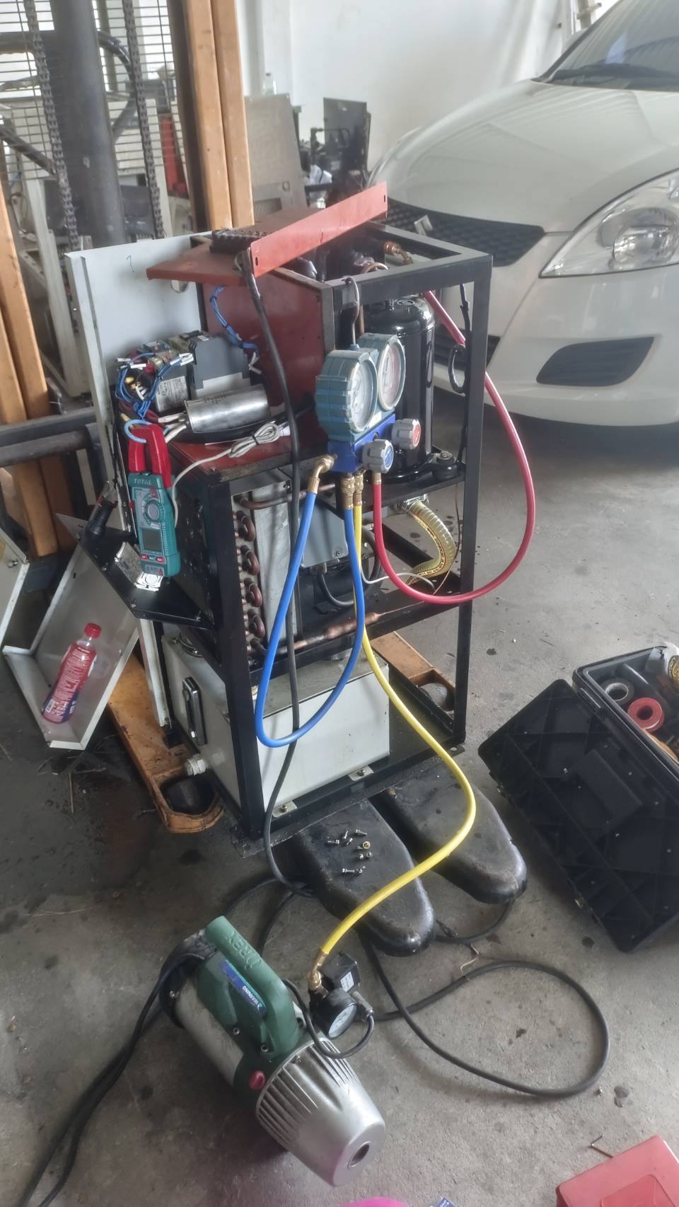 งานซ่อม Spinlde oil cooling