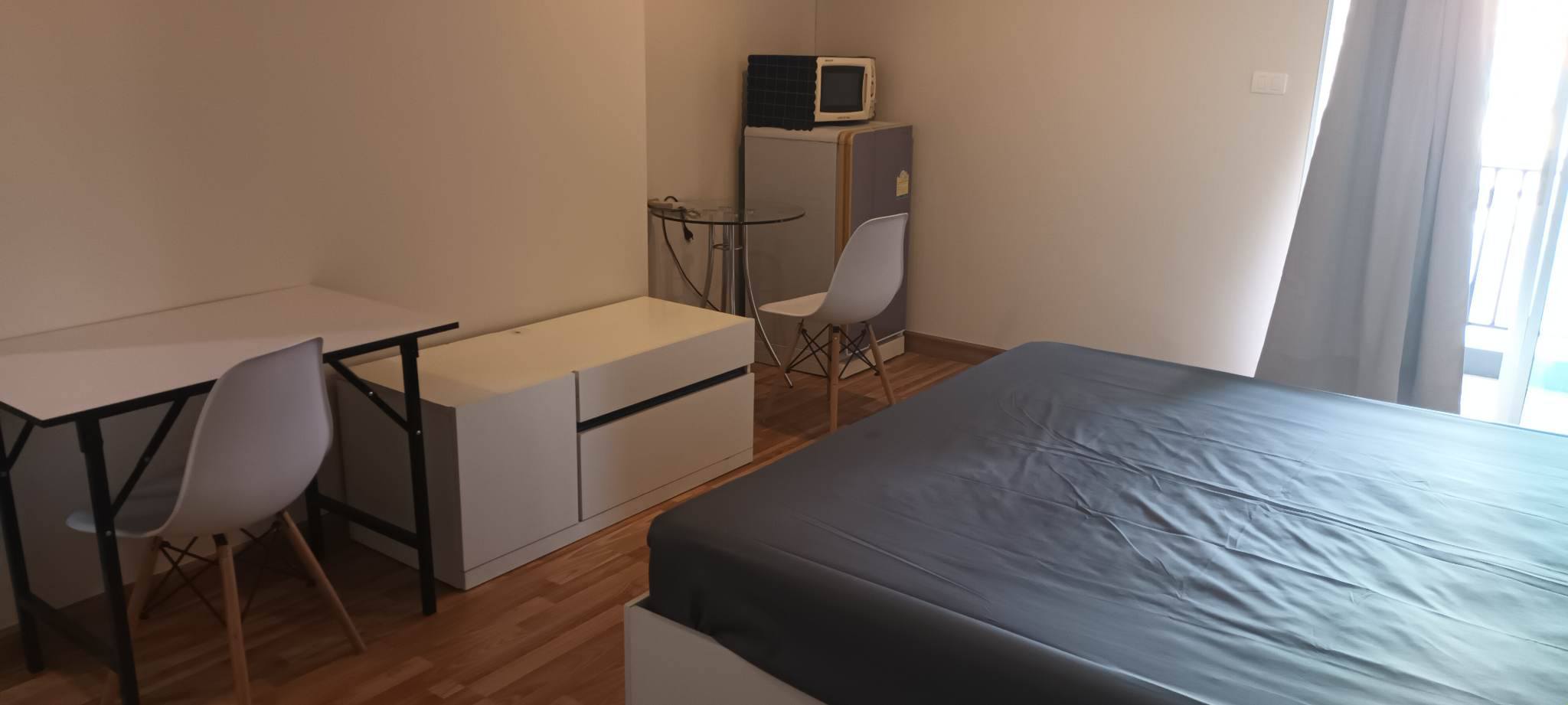 ให้เช่าห้องแบบ Studio1ห้องน้ำ 1ครัวแยก โซนพื้นที่ เกษตร BTS เสนา ซอยพหล34 คอนโด U Condo (ยู คอนโด) ขนาดห้อง 31 ตรม. ชั้น 4