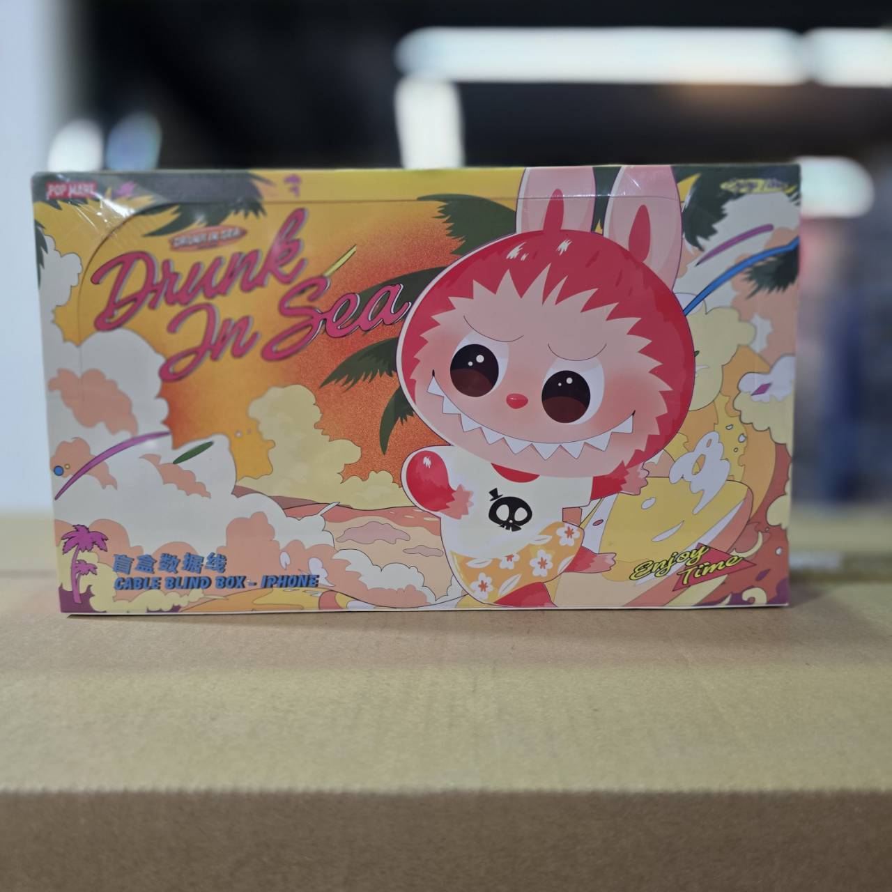 6941448683063 แบบสุ่ม สายชาร์จ ล่าบูบู้ drunk in sea-cable blind box Iphone