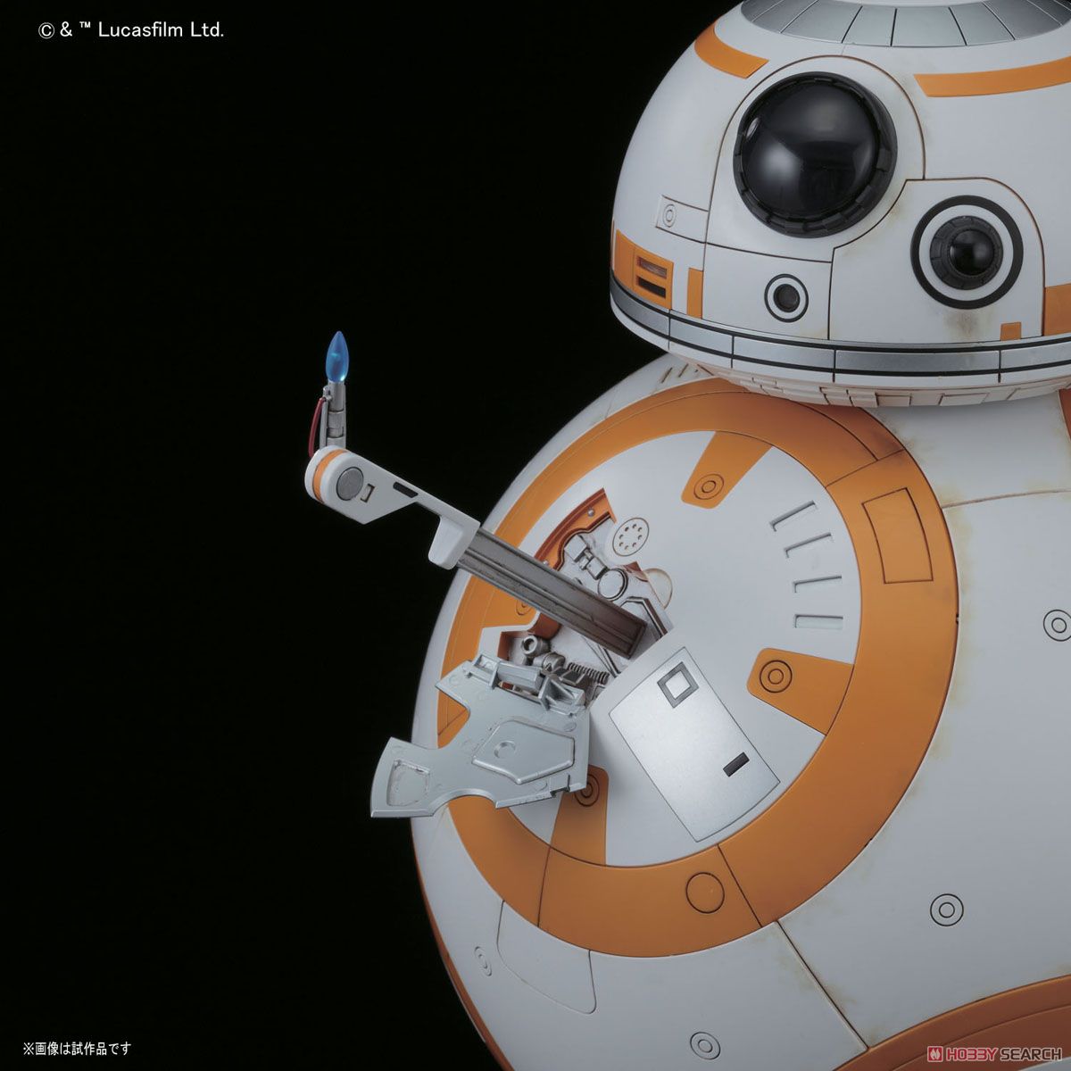 Bandai starwar 4549660090588 1/2 BB-8 model kit 14000y