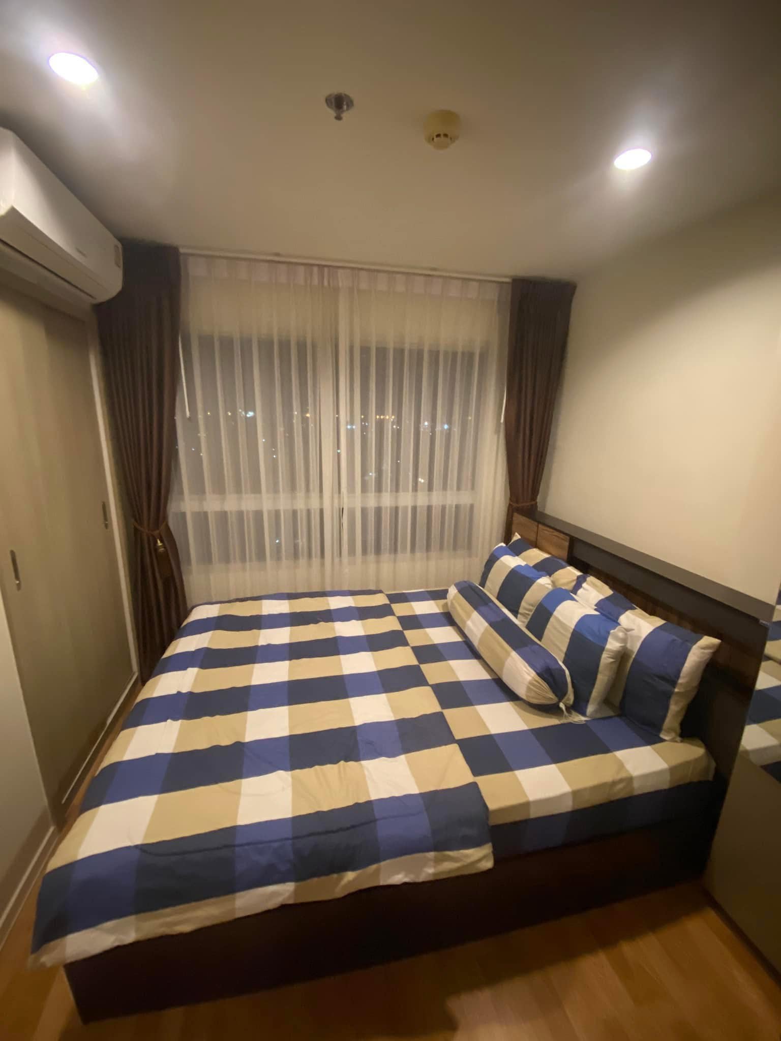 ให้เช่าห้องแบบ 1ห้องนอน 1ห้องน้ำ โซนพื้นที่ MRT หลักสอง คอนโด Lumpini Park Phetkasem 98 (ลุมพินี พาร์ค เพชรเกษม 98) ขนาดห้อง 26 ตรม. ชั้น 11 ตึก C