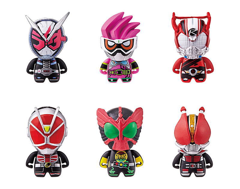 (เหลือ1ชิ้น ทักแชทก่อนโอน) COLLE CHARA! KAMEN RIDER SERIES B ( 1เซ็ตจะมี 6 แบบ)