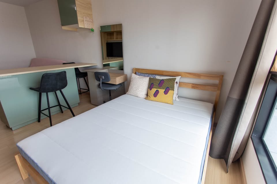 ให้เช่าห้องแบบ Studio 1ห้องน้ำ 1ครัวแยก โซนพื้นที่ BTS ตลาดพลู คอนโด Supalai Loft Talat Phlu Station (ศุภาลัย ลอฟท์ สถานีตลาดพลู) High Rise ขนาดห้อง 33 ตรม. ชั้น 27