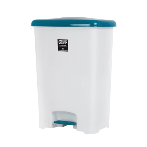 ถังขยะเท้าเหยียบ ทรงเหลี่ยม 42 ลิตร