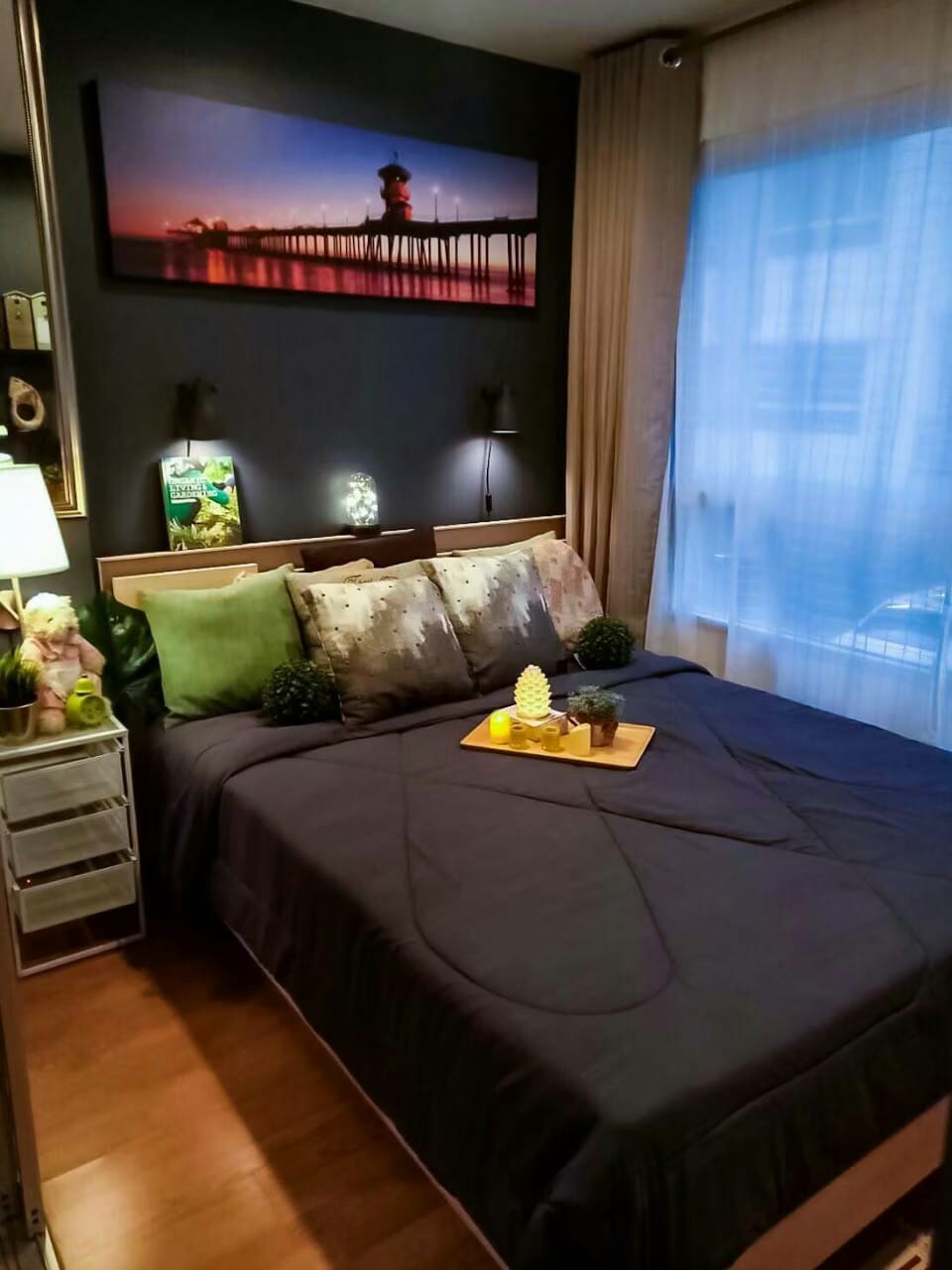 ปล่อยเช่าคอนโด ลุมพินี วิลล์ อ่อนนุช-พัฒนาการ (อ่อนนุช 55)(Lumpini Ville On Nut-Phattanakan) - ห้องแต่งบิ้วอินสวยเฟอร์เครื่องใช้ไฟฟ้าครบครั้น - ใกล้ MRT ศรีนุช