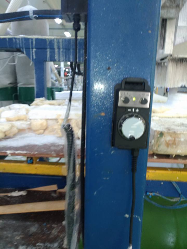 งานติดตั้ง MPG HANDLE เครื่อง CNC กัดโฟม