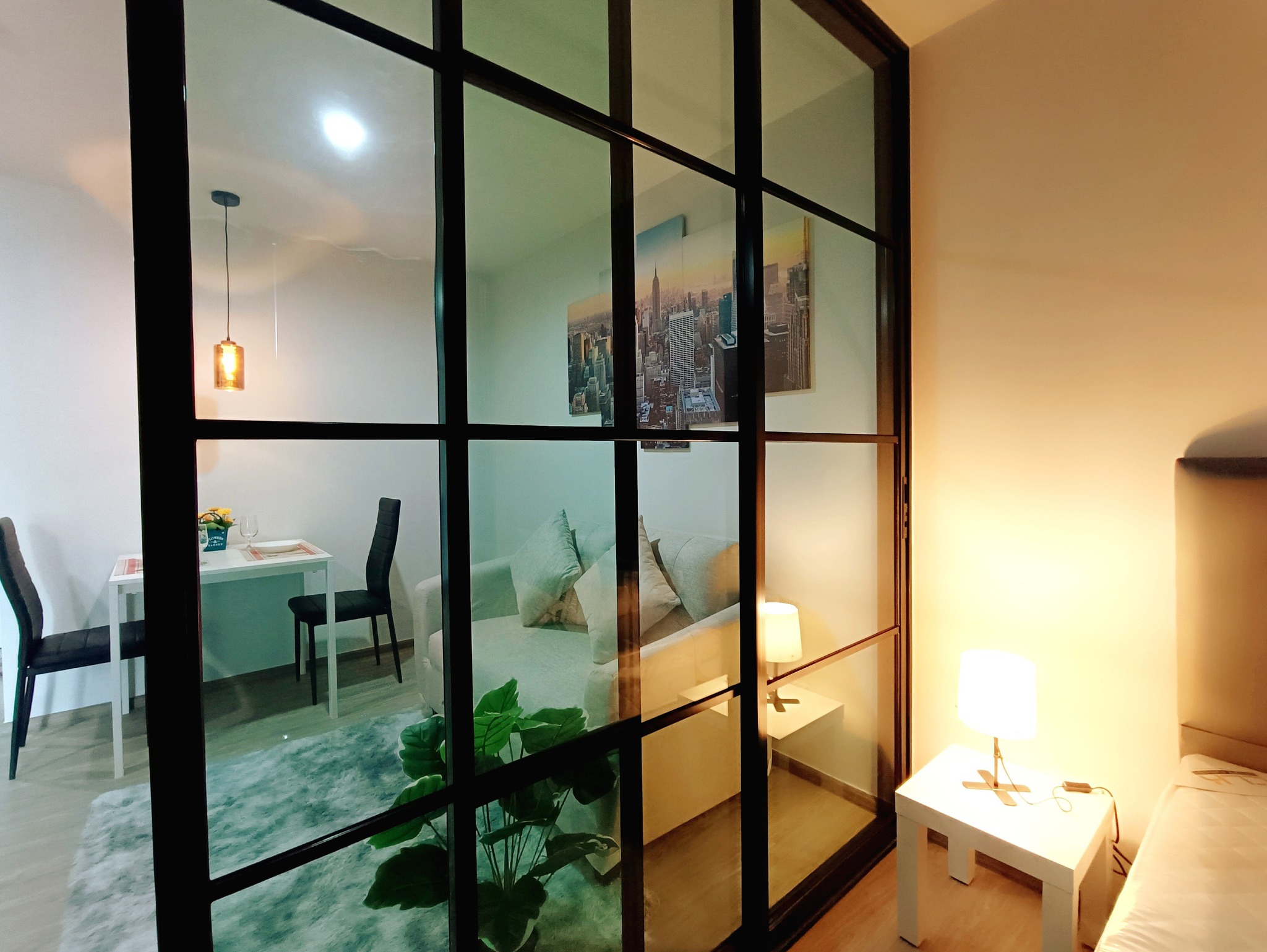 ให้เช่าห้องแบบ 1ห้องนอน 1ห้องน้ำ 1ครัวปิด โซนพื้นที่ BTS ปุณณวิถี คอนโด RYE Sukhumvit 101/1 (ไรย์ สุขุมวิท 101/1) Low Rise ขนาดห้อง 29 ตรม. ชั้น 2