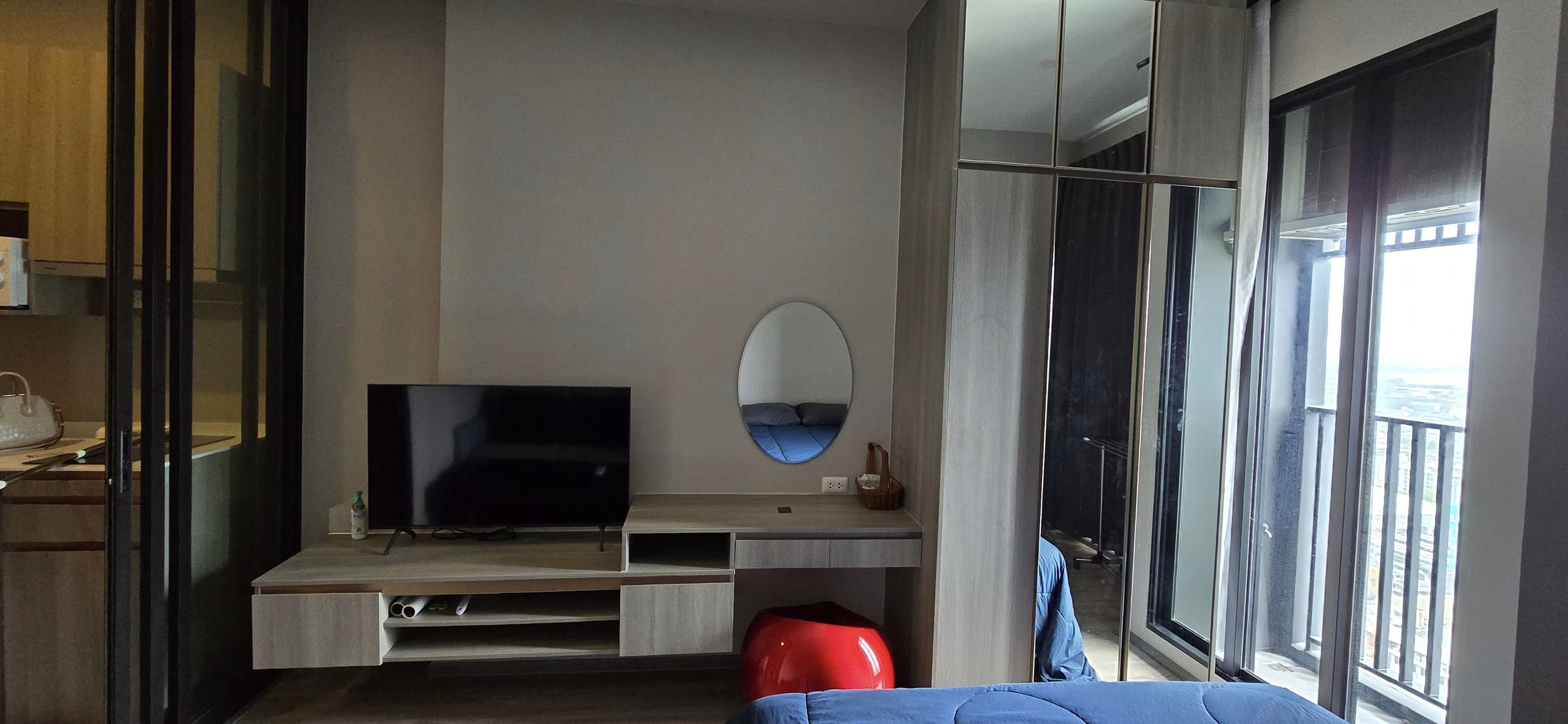 ปล่อยเช่าคอนโด ไนท์บริดจ์ ไพร์ม อ่อนนุช (Knightsbridge Prime Onnut) - Studio 1ห้องน้ำ 1ห้องครัว - ใกล้ BTSอ่อนนุช - ขนาดห้อง 23 ตรม. ชั้น 36