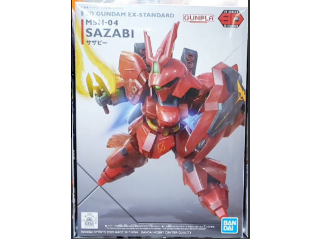 Bandai 4573102609298 SD GUNDAM EX-STANDARD SAZABI 4573102609298