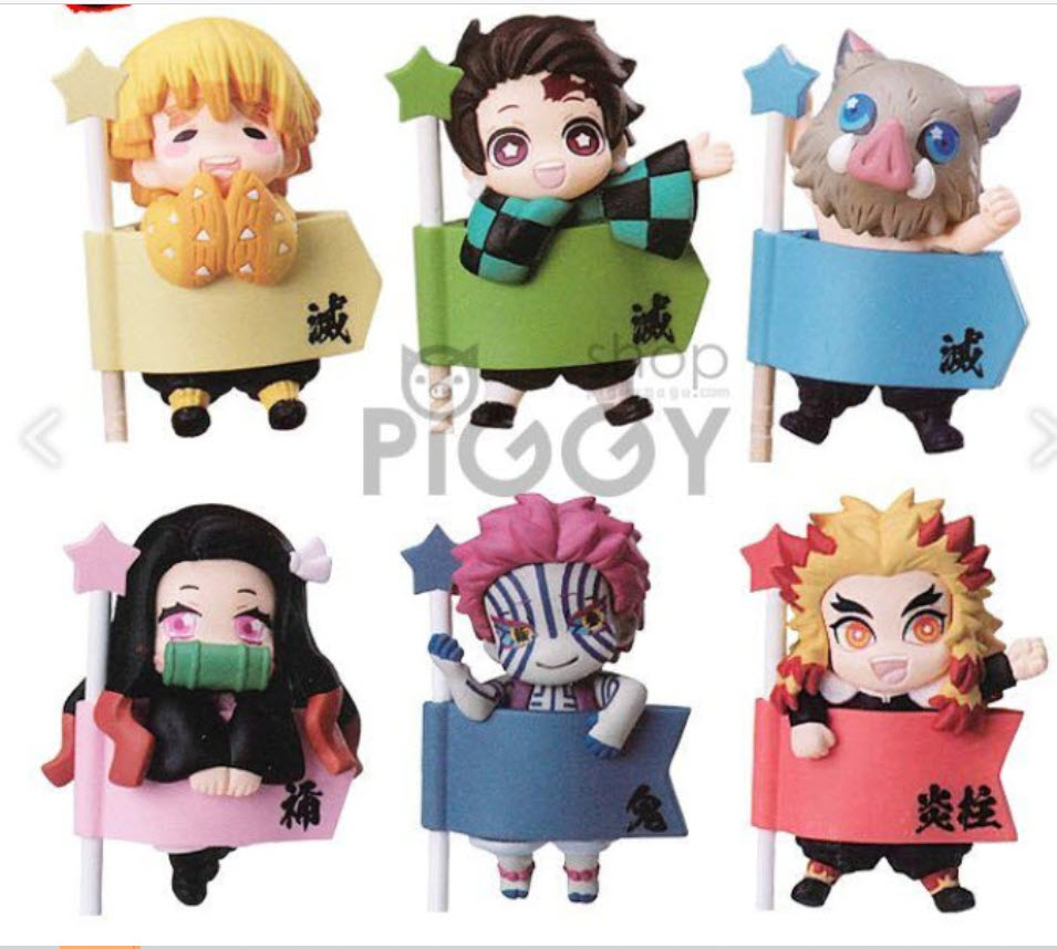 4589675713652 gashapon Kimetsu Demon Slayer Decora PIC Figure Vol.1