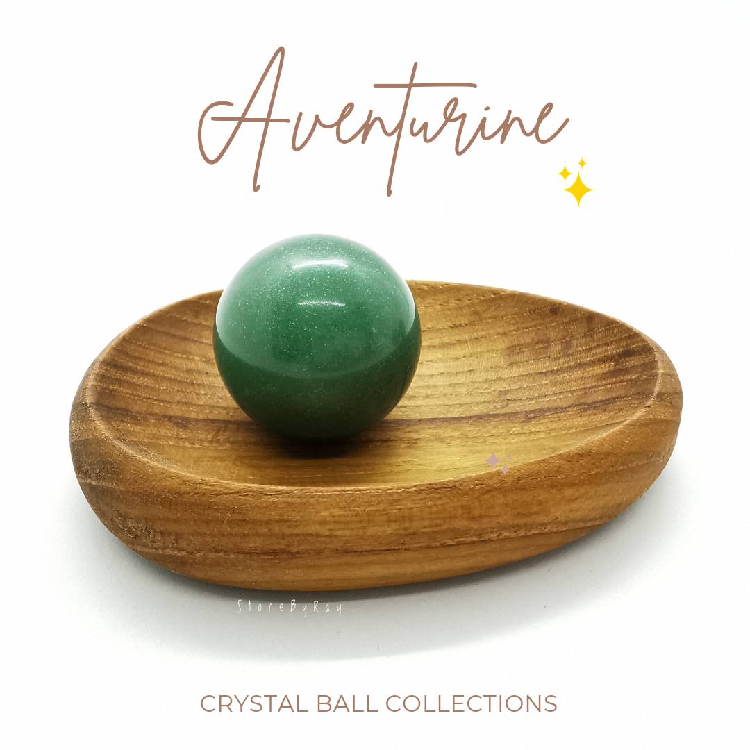 หินอเวนเจอรีนลูกกลม Aventurine Ball