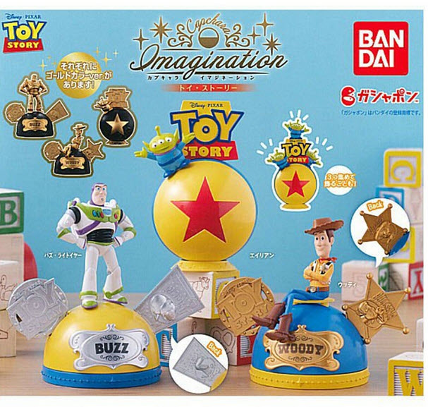 4549660717638 (set 6) gasha TOY STORY Capchara Imagination- gashapon