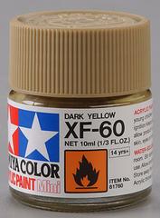 81760 acrylic mini (flat) xf-60 dark yellow 4950344069897