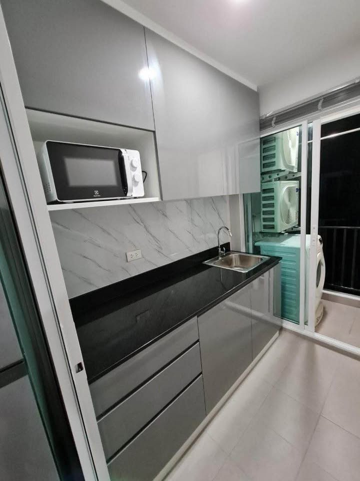 ให้เช่าคอนโด RYE Talat Phlu (ไรย์ ตลาดพลู) โซนพื้นที่ BTS ตลาดพลู ห้องแบบ 1ห้องนอน / 1ห้องน้ำ / โซนครัวปิด ขนาดห้อง 30 ตรม. ชั้น 5 ตึก B