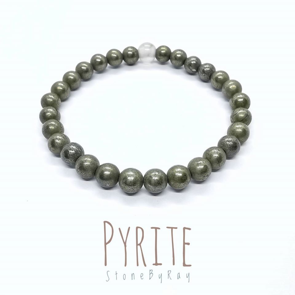 สร้อยข้อมือไพไรต์ Pyrite