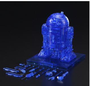 Bandai starwar 4573102588982 1/12 R2-D2(HOLOGRAM VER.)