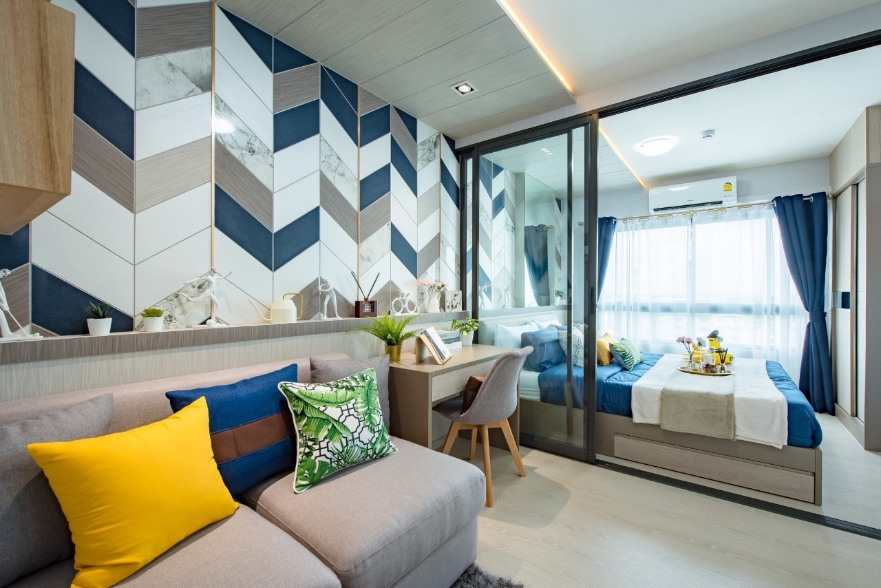 ❤️คอนโดสไตล์รีสอร์ท ดอนเมือง ใกล้รถไฟฟ้า ใกล้สนามบินดอนเมือง ❤️ฟรีทุกค่าใช้จ่าย ฟรีเฟอร์ ฟรีเครื่องใช้ไฟฟ้า ❤️กู้เกินได้ กู้ตกแต่งได้ ❤️Condo Resort Donmueang Near BTS