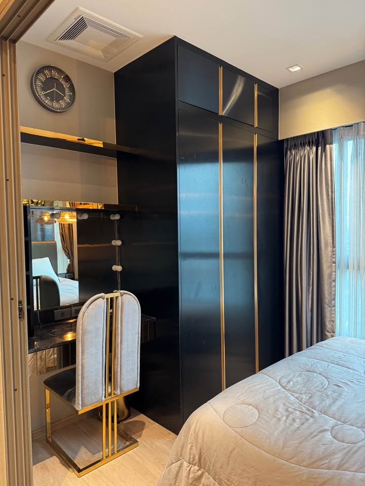 High Rise โซนพื้นที่ BTS ตลาดพลู ให้เช่าห้องแบบ 1ห้องนอน 1ห้องน้ำ คอนโด Whizdom Station Ratchada-Thapra (วิสซ์ดอม สเตชั่น รัชดา-ท่าพระ) ขนาดห้อง 28 ตรม. ชั้น 27