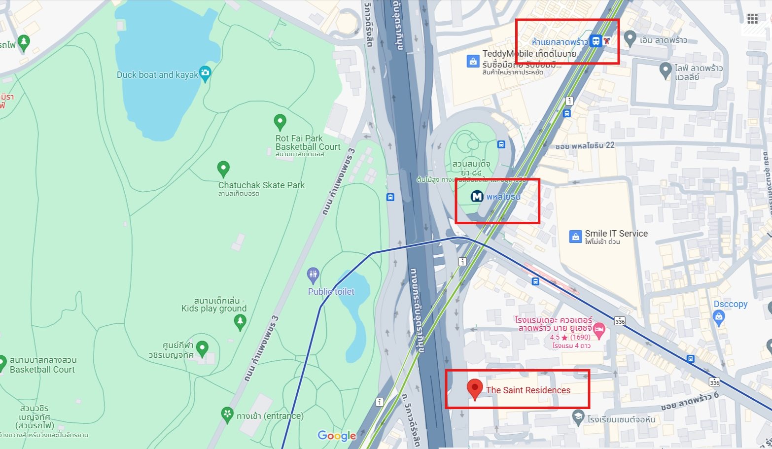 ปล่อยเช่าคอนโด The Saint Residences (เดอะ เซนต์ เรสิเดนเซส) - วิวสวนจตุจักร 1ห้องนอน 1ห้องน้ำ 1ห้องนั่งเล่น 1ห้องครัว - ใกล้ BTS ห้าแยกลาดพร้าว MRT: พหลโยธิน - ขนาดห้อง 31 ตรม. ชั้น 33