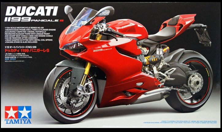 tamiya 4950344141296 14129 1/12 ducati 1199 panigale S