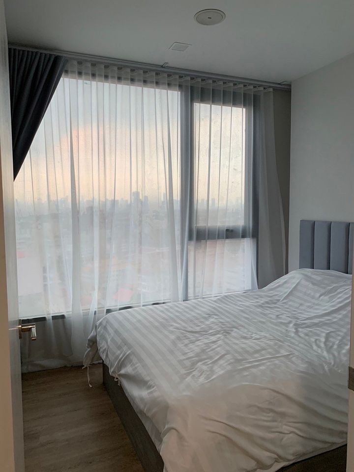 ให้เช่าคอนโด Modiz Rhyme Ramkhamhaeng (โมดิซ ไรห์ม รามคำแหง) - ตกแต่งเฟอร์ครบใกล้ ม.รามคำแหง มีเครื่องซักผ้าพร้อม