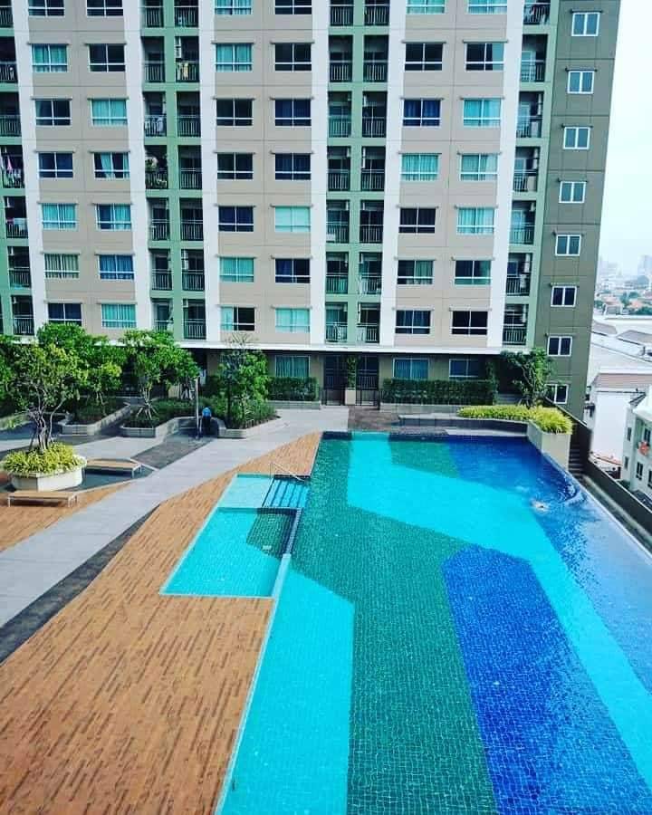 ให้เช่า ลุมพินี วิลล์ นครอินทร์-ริเวอร์วิว ตึกB ชั้น7 ชั้นเดียวกับสระว่ายน้ำ