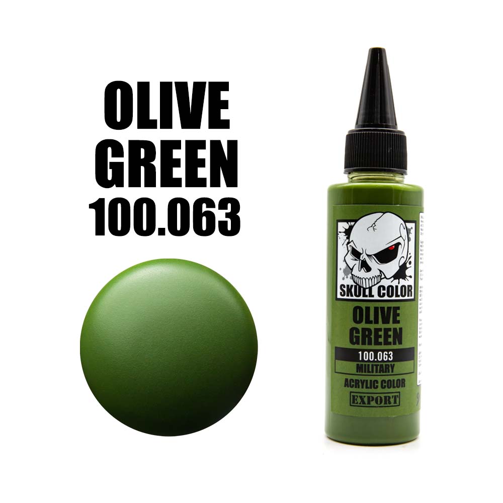 skull 100.063 olive green 60ml.
