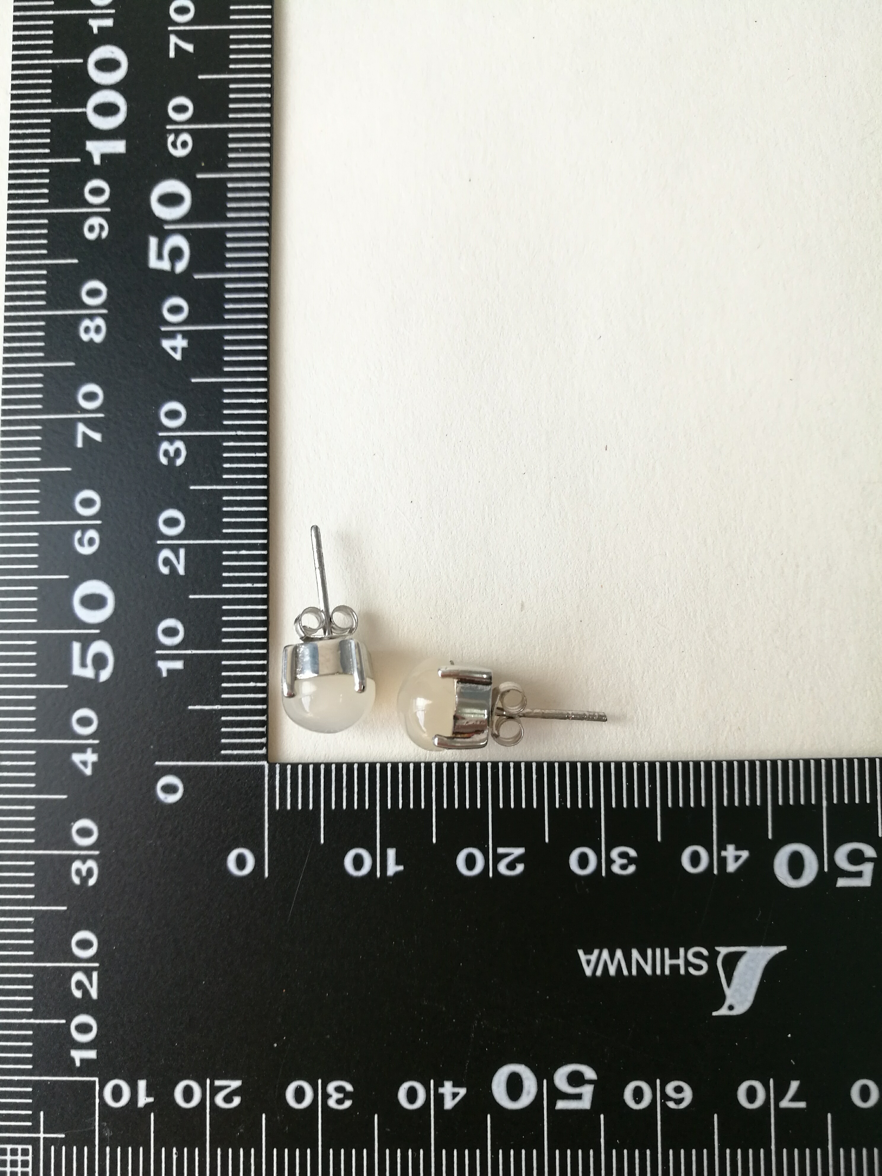 ต่างหูมูนสโตน(Moonstone)