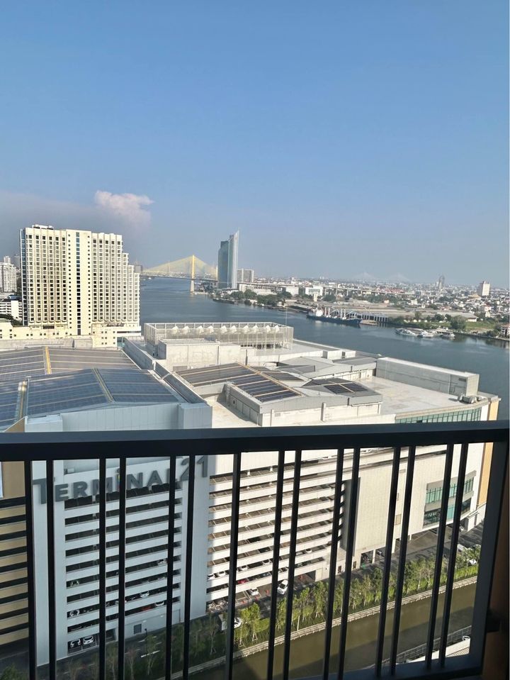 ปล่อยเช่าคอนโด The Key Rama 3 (เดอะ คีย์ พระราม 3) - วิวโค้งแม่น้ำและTerminal21 เฟอร์เครื่องใช้ไฟฟ้าครบครั้น - การเดินทาง: ติด Terminal21 พระราม3