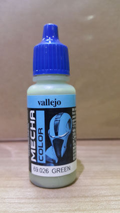 mecha vallejo 69. 026 green 17 ml.