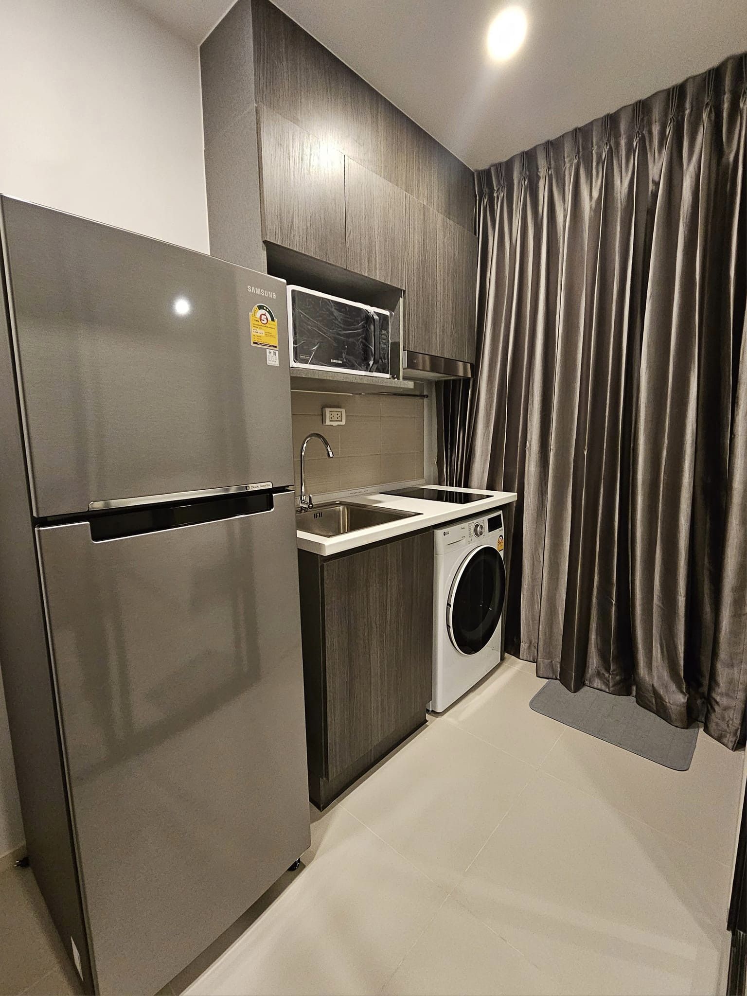 ปล่อยเช่าคอนโด Elio Del Nest (เอลลิโอ เดล เนสท์) - ห้องใหม่ Studio 1ห้องน้ำ 1ห้องครัว - ใกล้ BTS อุดมสุข - ขนาดห้อง 27 ตรม. ชั้น 30 ตึก E