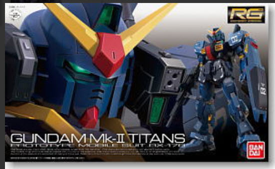 Bandai 4573102615978 RG07 1/144 RX-178 Gundam MK-II (Titans) 2500yen