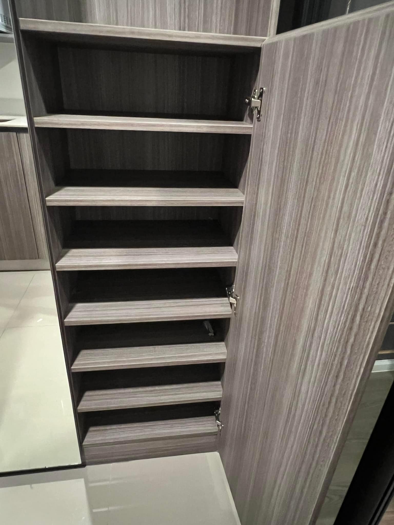 ให้เช่าคอนโด The Origin Ramintra 83 Station (ดิ ออริจิ้น รามอินทรา 83 สเตชั่น) - ห้องสวยน่าอยู่ห้องครัวปิด ใกล้ Fashion Island รพ.สินแพทย์ รามอินทรา - การเดินทาง: ใกล้รถไฟฟ้าสายสีชมพู สถานีรามอินทรา กม.9 เพียง 70 เมตร