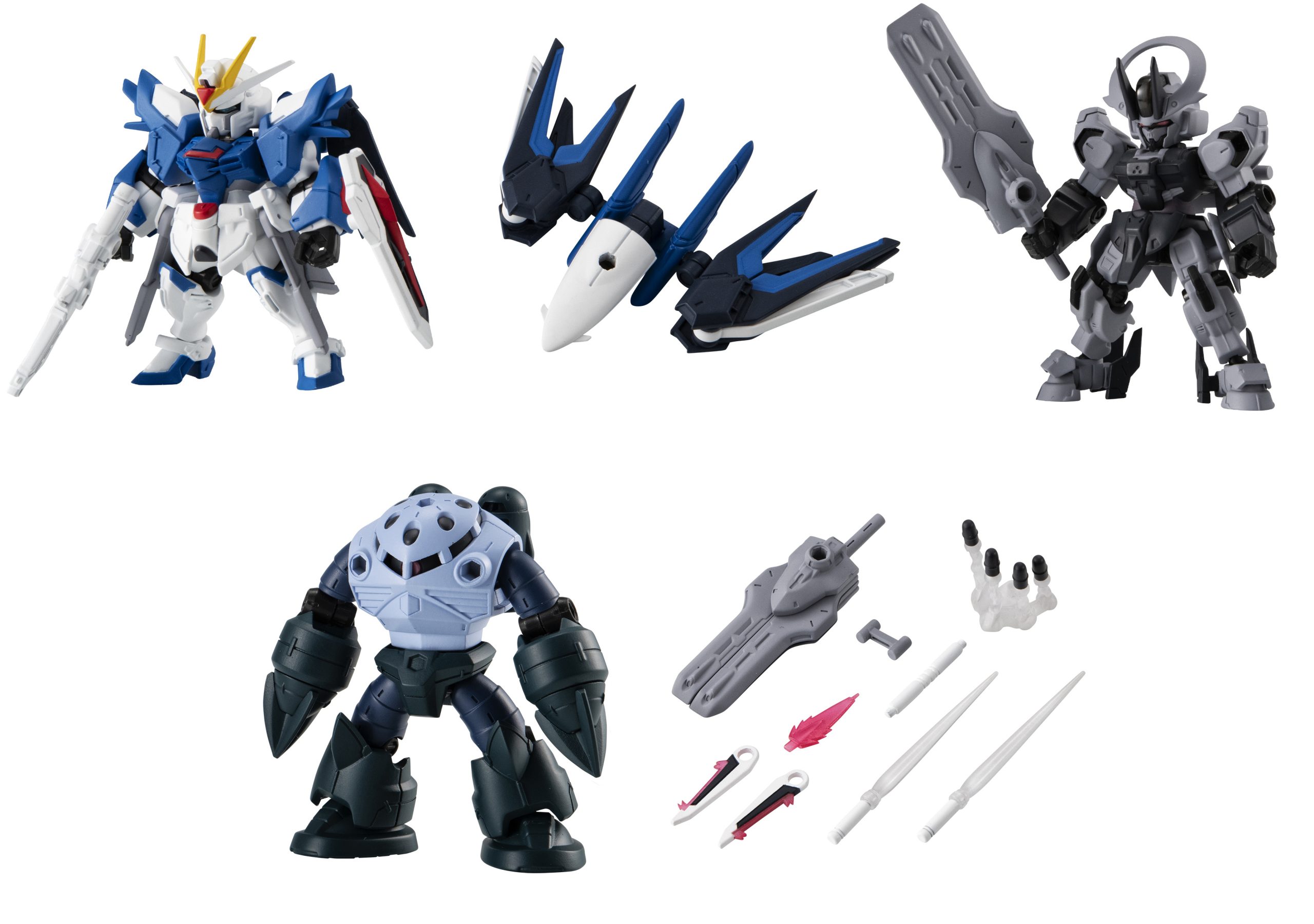 Bandai Gashapon 4570118165138 ได้ครบ 5 แบบ (LLN) GUNDAM MOBILE SUIT ENSEMBLE 27