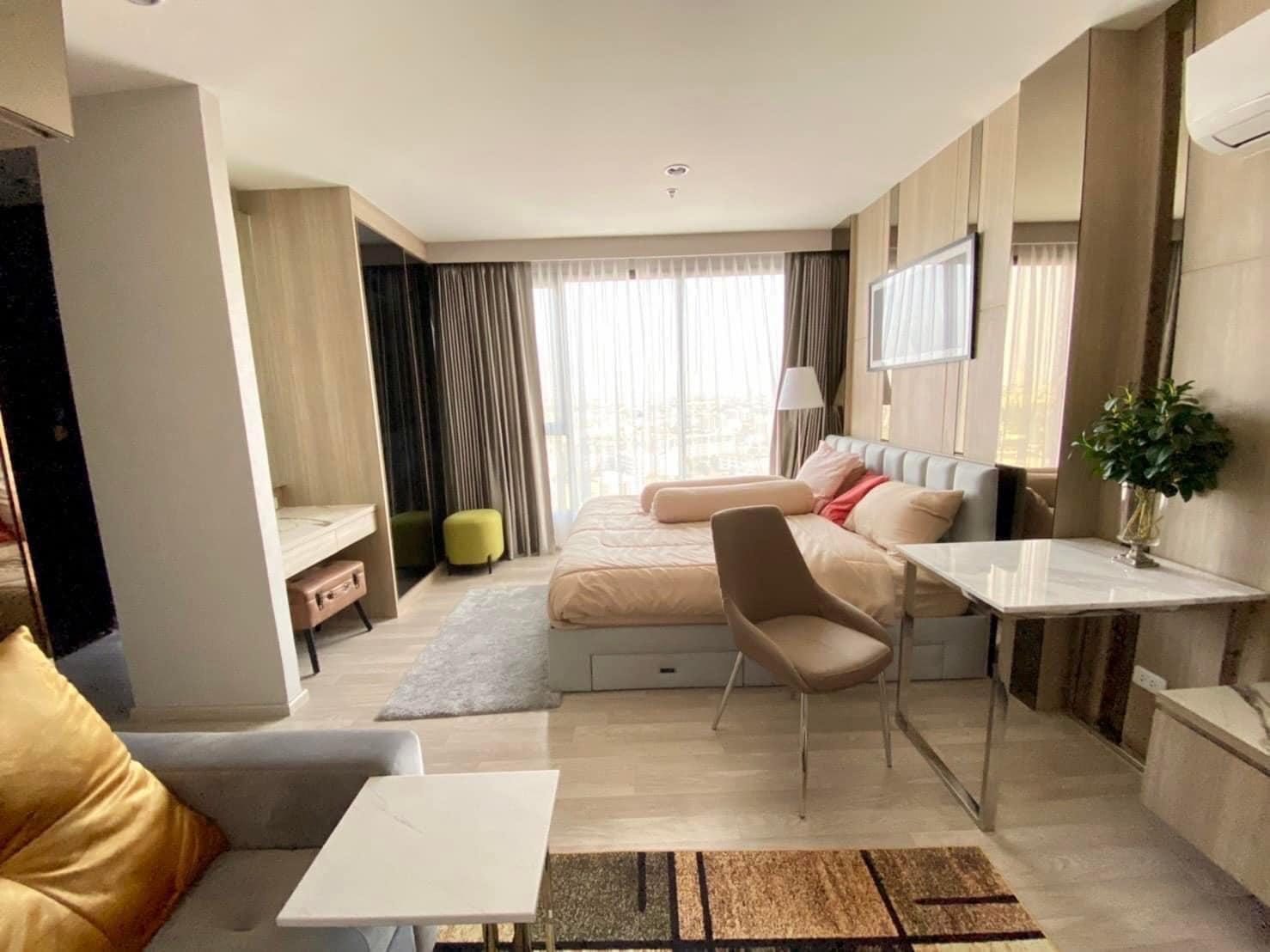 ปล่อยเช่าคอนโด IDEO Mobi Sukhumvit Eastpoint (ไอดีโอ โมบิ สุขุมวิท อีสต์พอยท์) - 1ห้องนอน 1ห้องน้ำ 1ห้องนั่งเล่น - ใกล้ BTS บางนา - ขนาดห้อง 30 ตรม. ชั้น 18 ตึก A