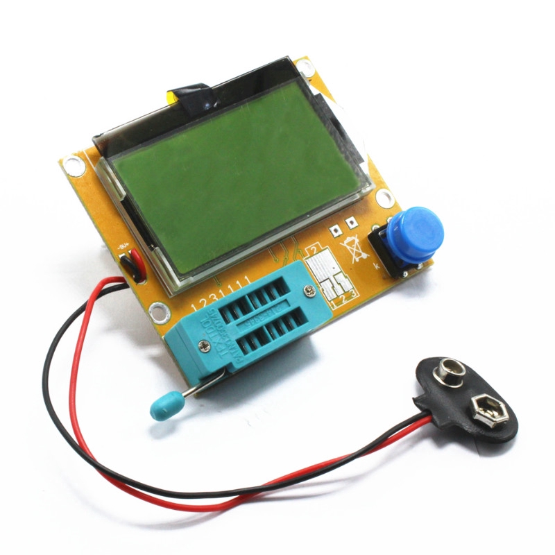 เครื่องวัดอุปกรณ์อิเล็กทรอนิกส์ LCR-T4 Transistor Tester Diode Triode ESR Meter MOS/PNP/NPN L/C/R