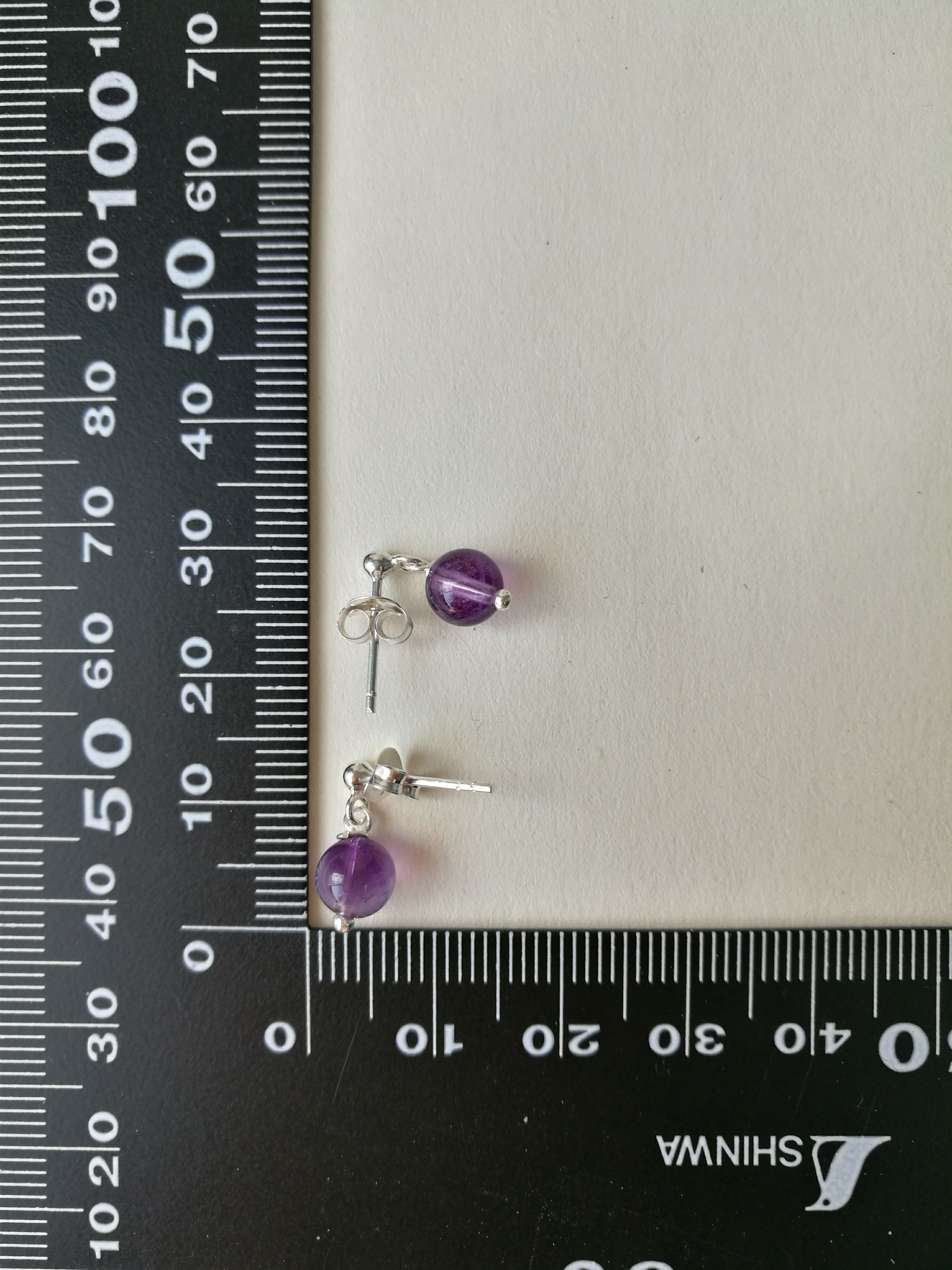 ต่างหูอเมทิสต์(Amethyst)