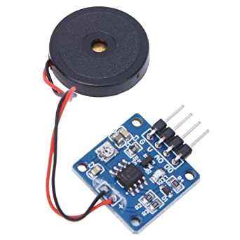 ซนเซอร์ตรวจจับความสั่น Vibration sensor piezoelectric piece knocking vibration switch module