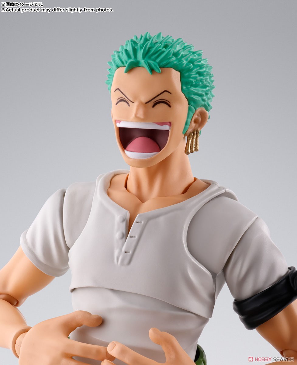bandai tamashii 4573102666253 S.H.FIGUARTS RORONOA ZORO -ROMANCE DAWN-