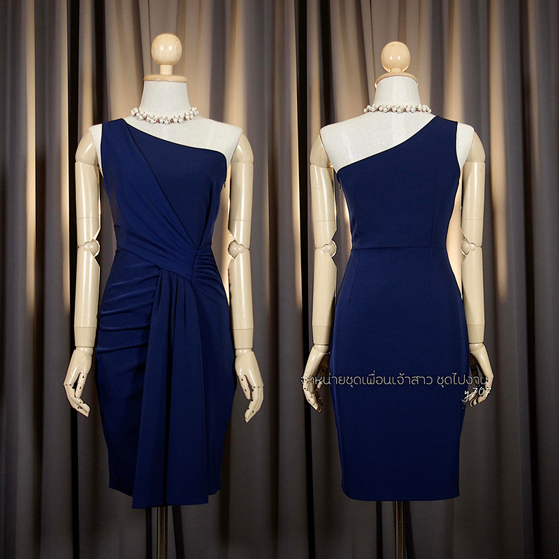 kudapy เดรสสั้นสีกรมท่า/สีแดงไวน์/สีส้มอิฐ/สีชมพู ทรงกรีก จับจีบดีเทลพรางหน้าท้อง ซิปข้างยาว ใส่ง่ายค่ะ ผ้าพริ้วใส่สบาย ทิ้งตัวสวย