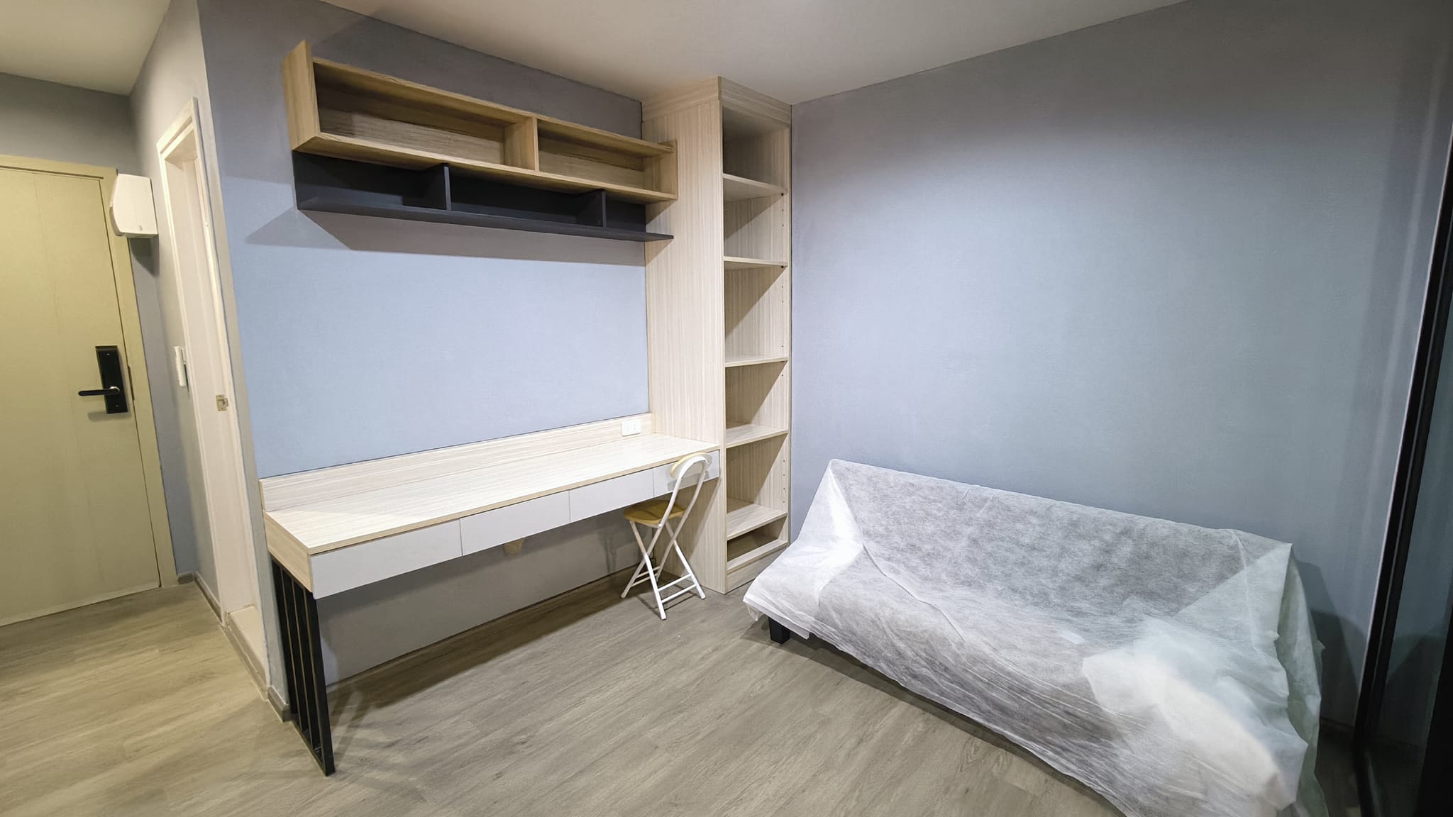 ให้เช่าคอนโด REACH Phahon Yothin 52 (รีช พหลโยธิน 52) ตกแต่งเฟอร์ครบมีเครื่องซักผ้า 1ห้องนอน ห้องครัวแบบปิด ใกล้ BTS สะพานใหม่