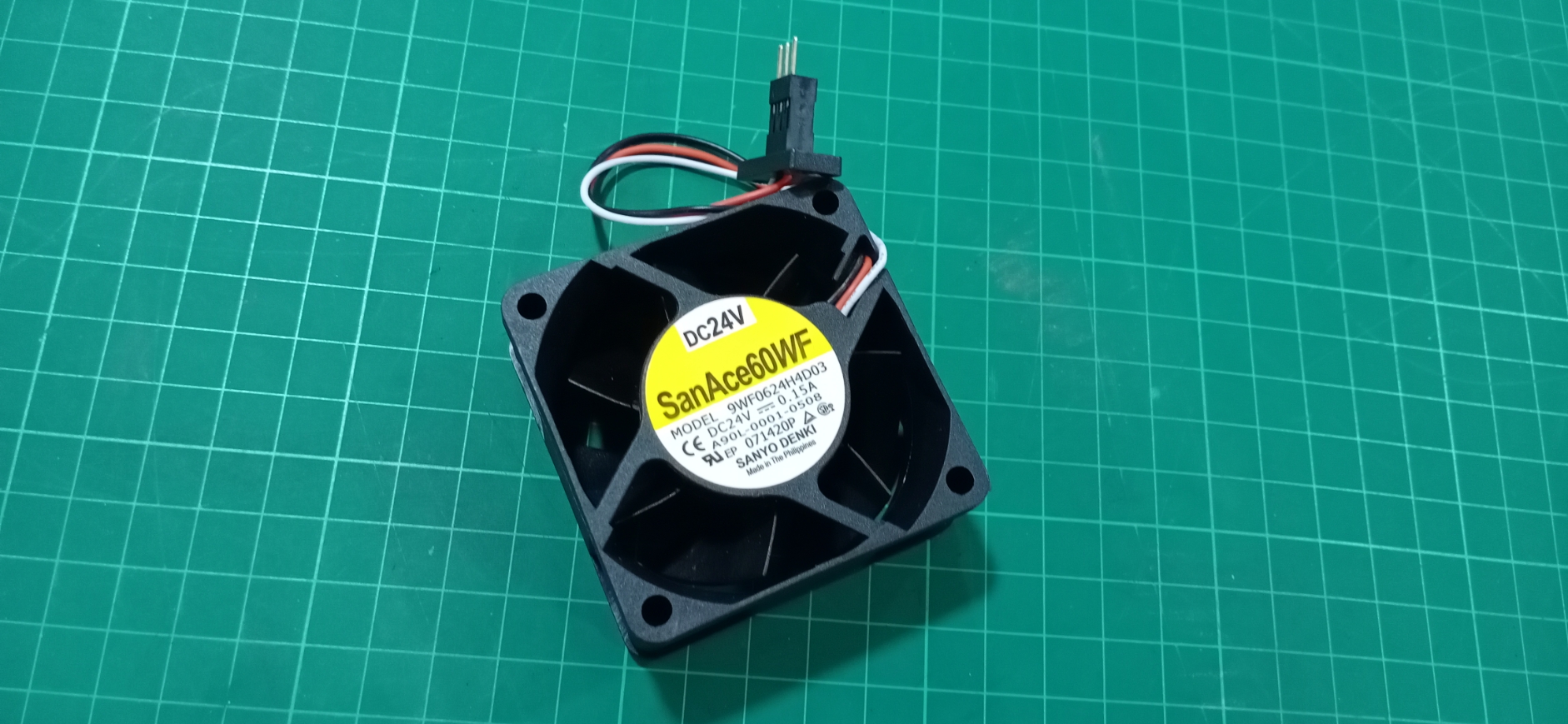 FANUC A90L-0001-0508 SANYO 9WF0624H4D03 FAN MOTOR