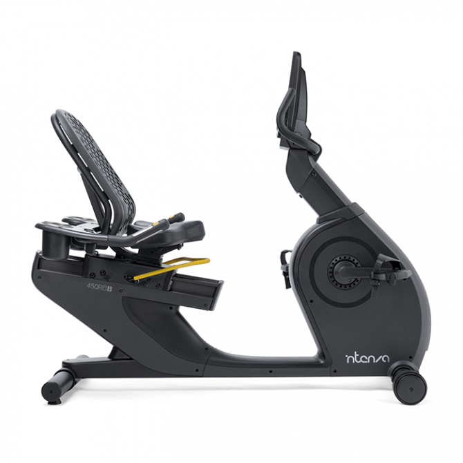 Intenza Fitness Recumbent Bike 450 i2s Console