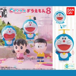 Bandai gashapon 4549660630890 Capchara Doraemon 8 (set of 4)