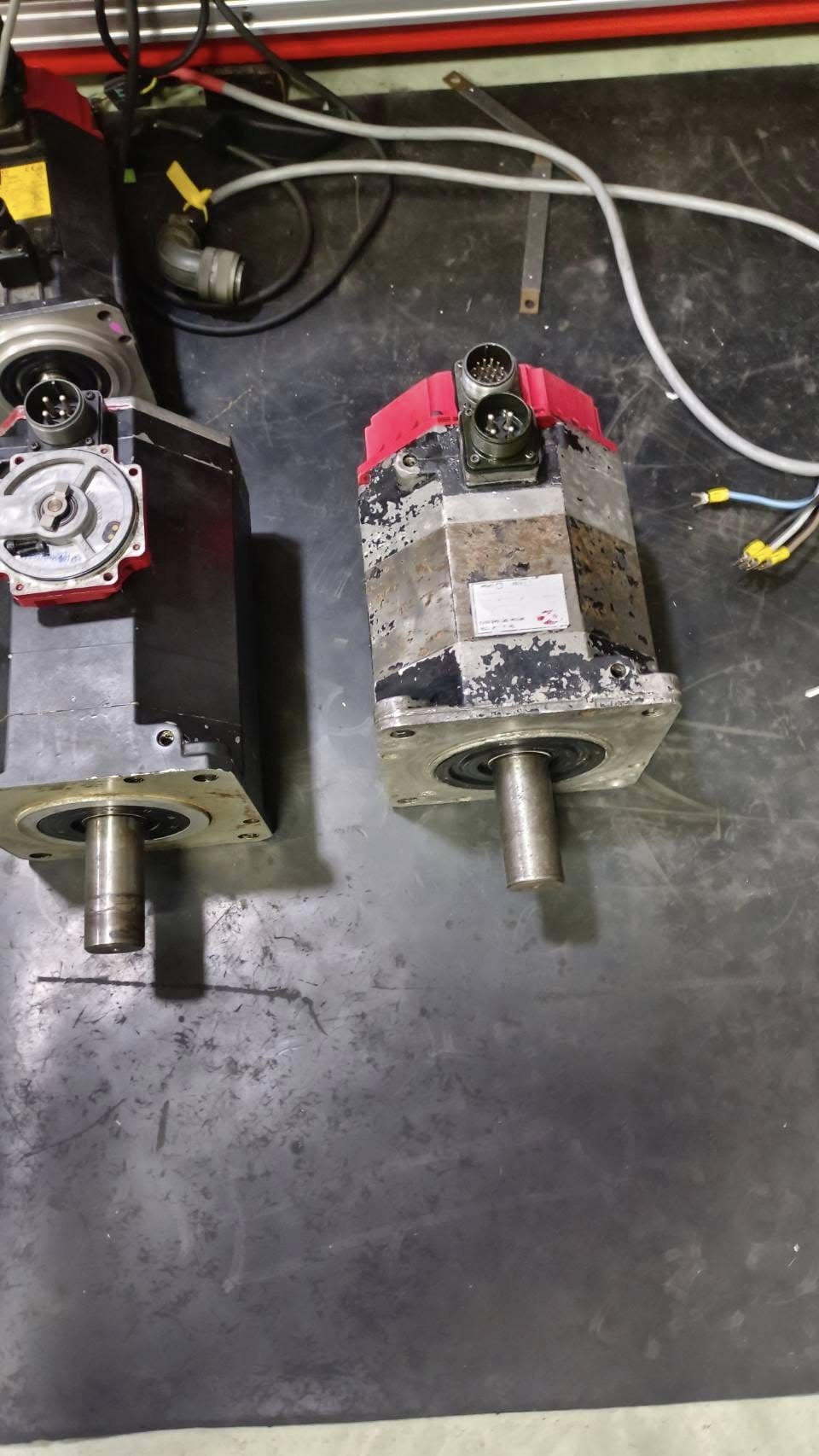 งานซ่อม Servo motor 2 ลูก ของ Fanuc