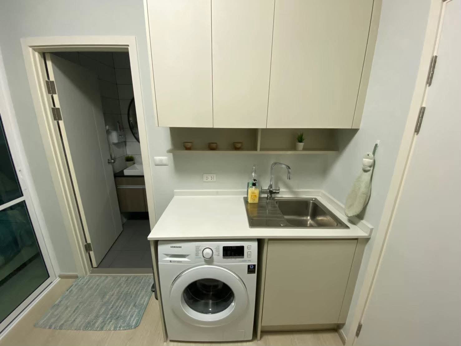 ให้เช่าคอนโด Chapter One Eco Ratchada - Huai Khwang (แชปเตอร์วัน อีโค รัชดา - ห้วยขวาง) 1ห้องนอน / 1ห้องน้ำ ขนาด 23 ตรม. ชั้น 8 ตึก D ค่าเช่า 12,000 ต่อเดือน รถไฟฟ้า MRT ห้วยขวาง