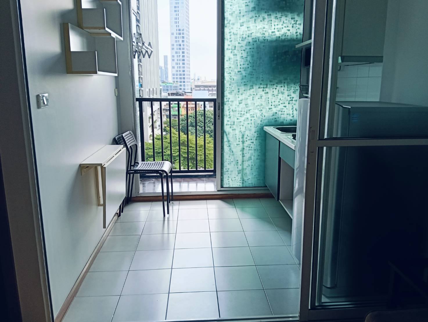 ให้เช่าห้องแบบ 1ห้องนอน 1ห้องน้ำ 1ครัวแยก โซนพื้นที่ BTS อ่อนนุช คอนโด The Base Sukhumvit 77 : เดอะ เบส สุขุมวิท 77 ขนาดห้อง 30 ตรม. ชั้น 9 ตึก B