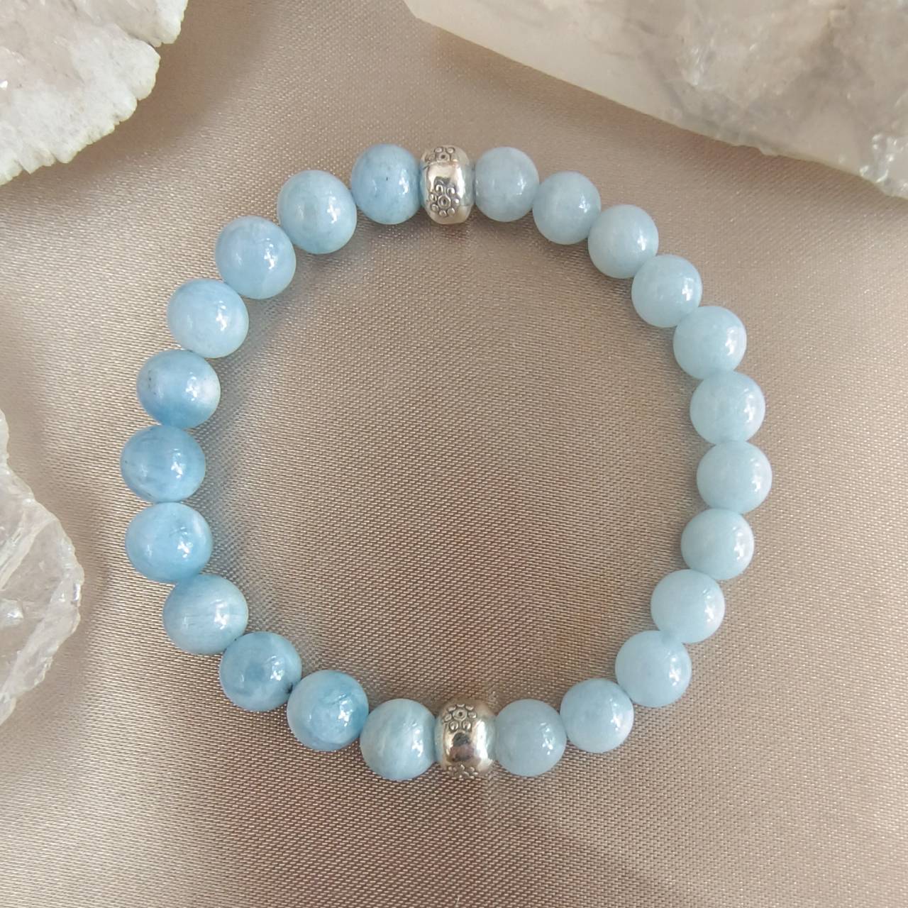 สร้อยข้อมืออความารีน Aquamarine