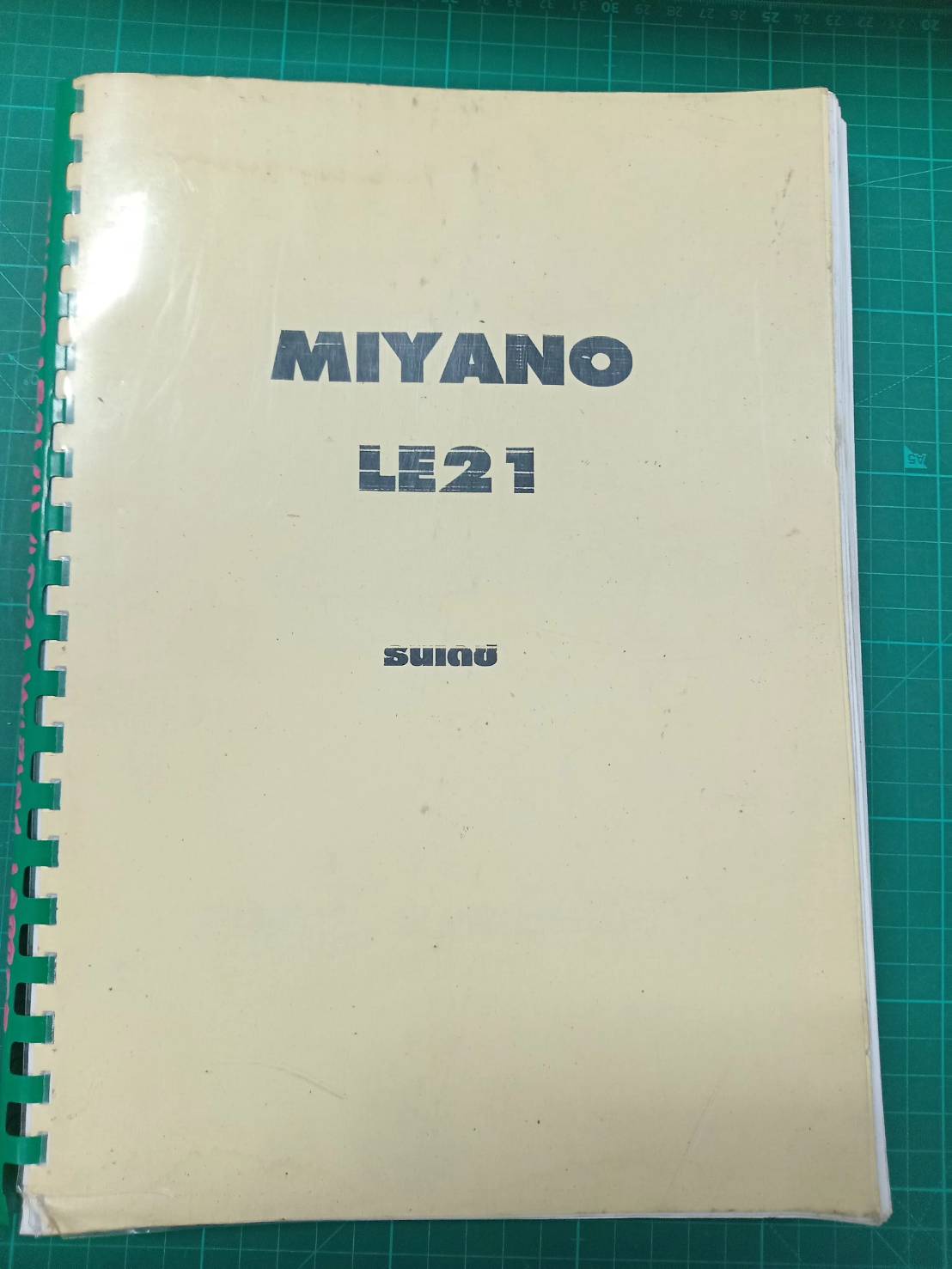 MIYANO LE21 LE-11/21,LD-21 WIRING LADDER DIAGRAM